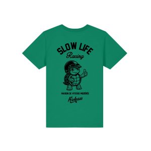 T-shirt enfant Kickasss Slow Life Racing - Shellby Edition (verdant green)