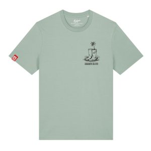 T-shirt Biarritz en été - Kickasss (aloé)
