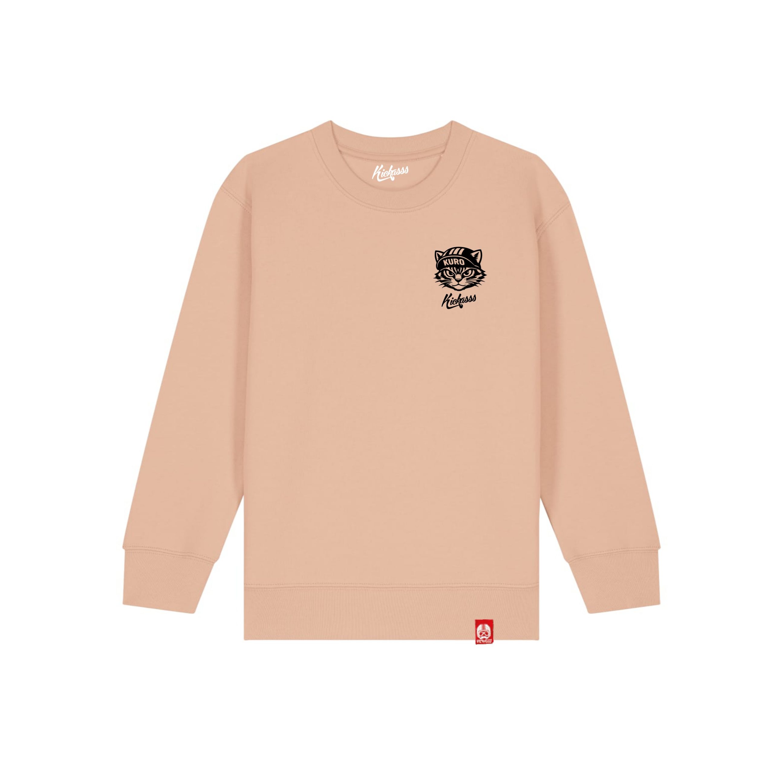 Sweat enfant "Kuro the Alleycat" – Kickasss Biarritz (fraiche pêche)